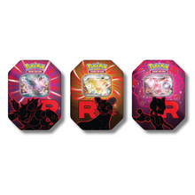 Cargar imagen en el visor de la galería, Team Rocket Tin Mewtwo ESPAÑOL
