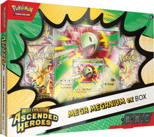 Cargar imagen en el visor de la galería, Pokémon TCG Mega Evolution ME2.5 Ascended Heroes Mega Meganium EX Box
