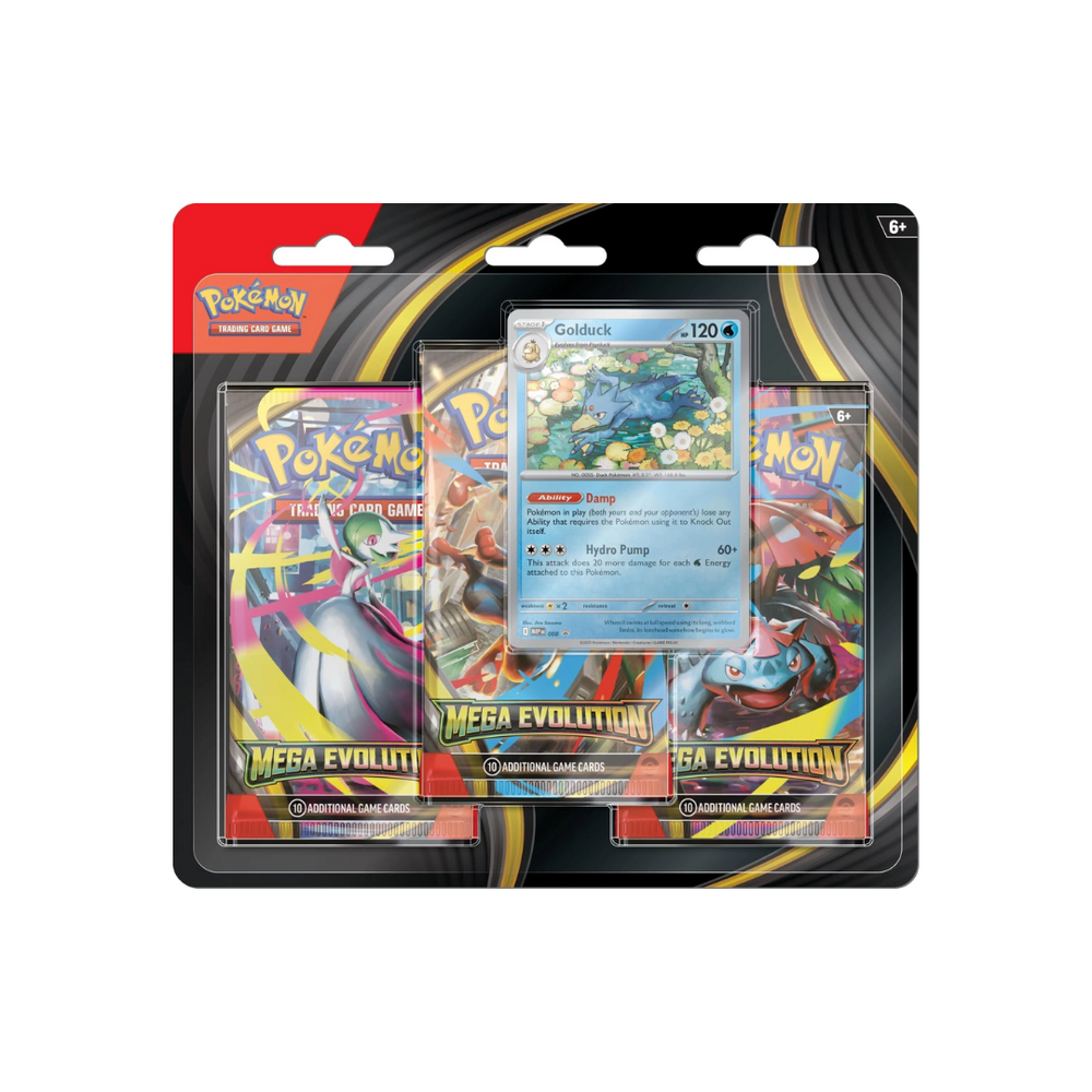 PREVENTA Mega Evolution Blíster c/3 Booster Golduck