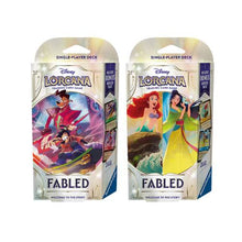 Cargar imagen en el visor de la galería, Disney Lorcana: Fabled Starter Deck Ariel &amp; Mulan
