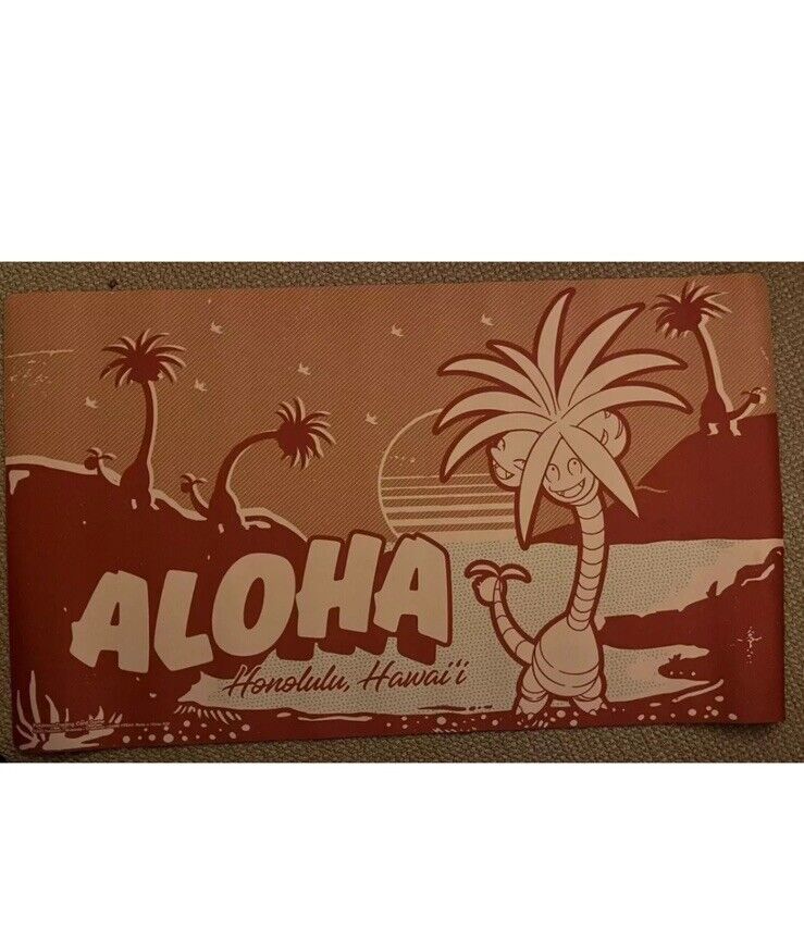 Pokemon World Championships 2024 Honolulu Exclusive - Alolan Exeggutor Playmat