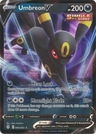 Carta Pokemon: Umbreon V