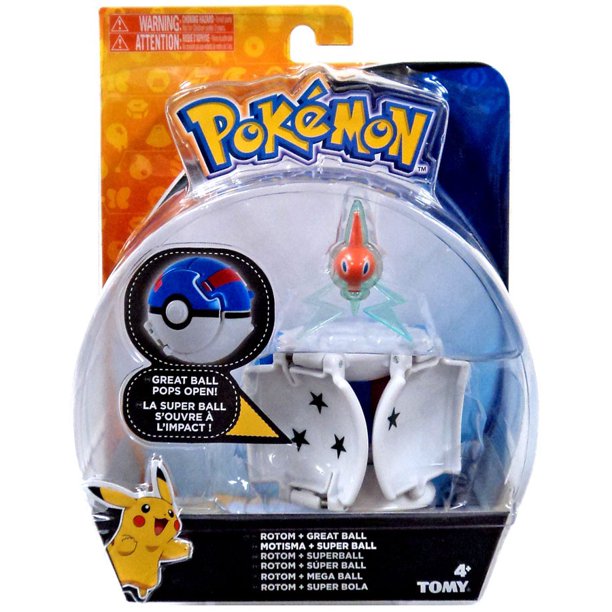 Pokemon Throw 'N' Pop Poke Ball Rotom