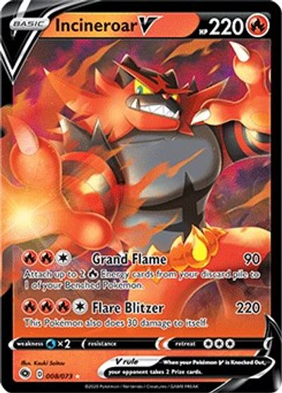 Carta Incineroar V