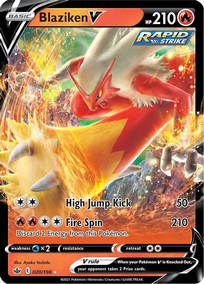 Carta Blaziken V