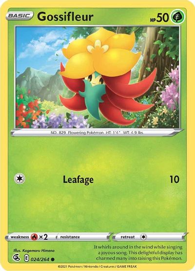 Carta Pokemon Gossifleur 024/264