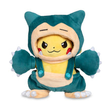 Cargar imagen en el visor de la galería, Peluche Pikachu Snorlax Poké Maniac Costume

