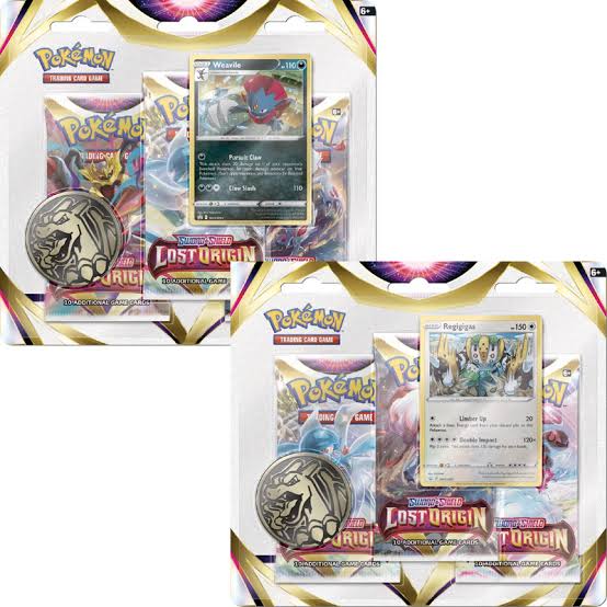 Blister con 3 Sobres Lost Origin