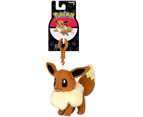 Llavero de Peluche Pokemon Eevee Tomy