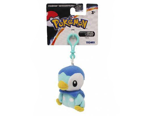 Llavero de Peluche Pokemon Piplup Tomy